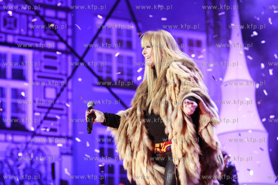 Gdansk. Dlugi Targ. Koncert Cała Polska śpiewa kolędy...