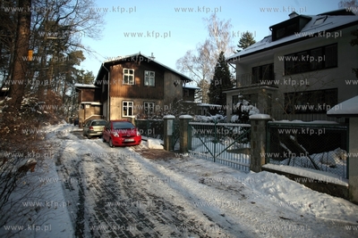 Sopot. Domy przy ul Andrzeja Struga.
14.01.2013
fot....