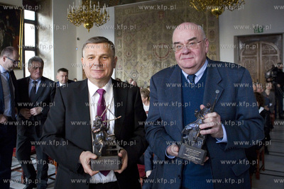 Ratusz Głównego Miasta. Uroczystość wręczenia...