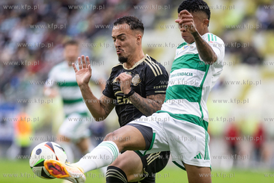 Ekstraklasa. Lechia Gdańsk - Radomiak Radom. Nz. Camilo...