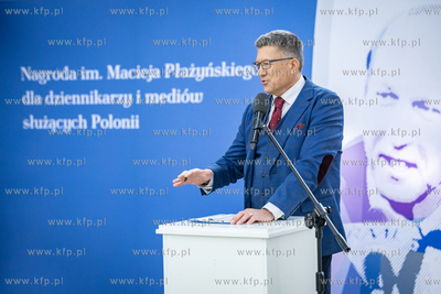 Gdynia. Muzeum Emigracji.
Wręczenie nagród im. Macieja...