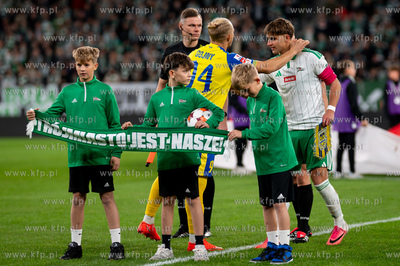 Betclic 1 liga. Lechia Gdańsk - Arka Gdynia n/z Dawid...