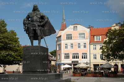 Wejherowo. Rynek w Wejherowie - Plac Jakuba Wejhera....