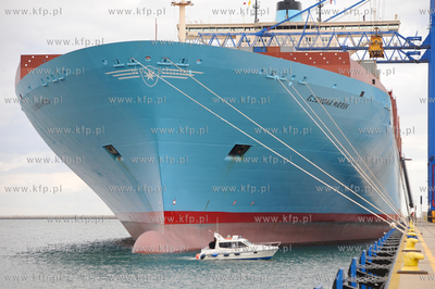 Gdansk. Terminal kontenerowy DCT. Wizyta przedstawicieli...