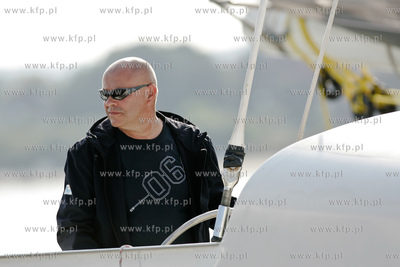 Sopot - molo. Przystan Jachtowa. Kapitan Roman Paszke...