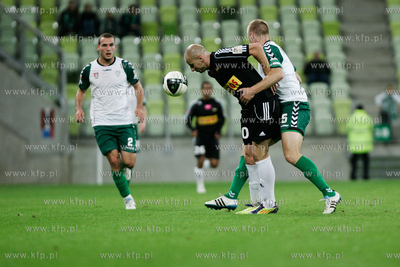 Gdansk. PGE Arena. Mecz towarzyski Lechia Gdansk vs...