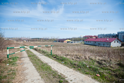 Gdansk. Lostowice. Teren parafi Bl. Jana Pawla II,...