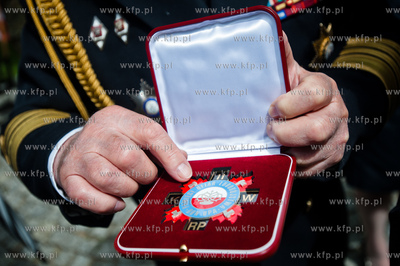 Gdansk. Pomnik Pamieci Polakow mieszkających na Wolyniu....