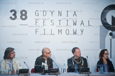 38 Gdynia Festiwal Filmowy. Konferencja prasowa filmu...