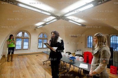 Gdansk. Centrum Hewelianum. Budynek Koszar Schronowych....