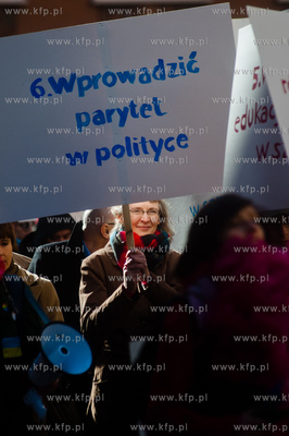 Gdansk. Trojmiejska Manifa 2014 zorganizowana w dzien...