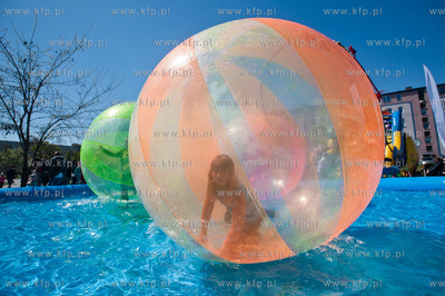 Gdansk. Przymorze. Festyn dla dzieci pt. Wodna Kraina...