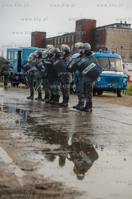 Gdansk. Teren przy Sali BHP. Obchody jubileuszu 15-lecia...