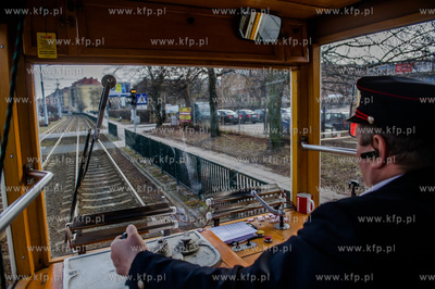 Gdansk. Dzien kobiet w zabytkowym tramwaju 105 N z...