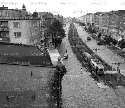 Gdansk Wrzeszcz, al. Grunwaldzka na wysokosci skrzyzowania...