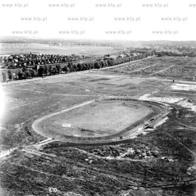Gdansk Oliwa, budowa stadionu na ul. Wita Stwosza dla...