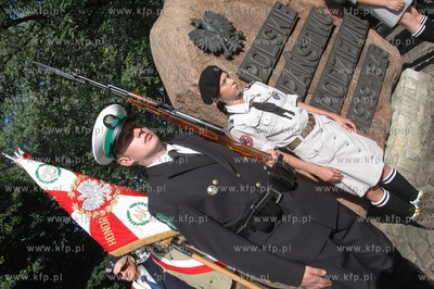 Gdansk. Uroczystosci upamietniajace 62 rocznice wybuchu...