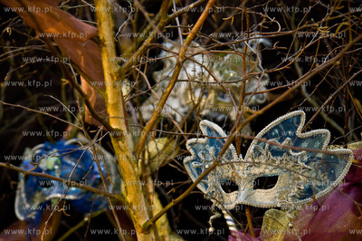 Krakow, Galeria Krakowska, wystawa " Wenecki Karnawal...