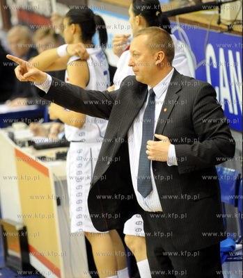 Krakow.
Ekstraklasa koszykarek
Wisla Can-Pack - Lotos...