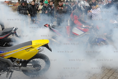 Sobowidz. Rozpoczecie sezonu motocyklowego Jajcarnia...