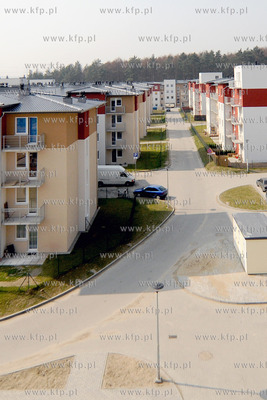 Wejherowo. Osiedle Fenikowskiego - firmy Orlex.  Kompozycja...