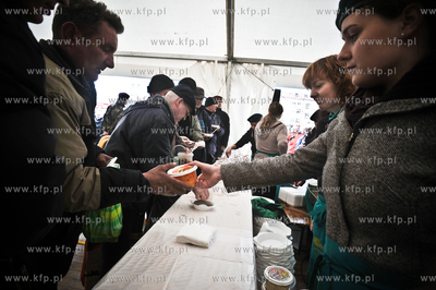 Wielka Sobota w Gdansku z tej okazji na Targu Weglowym...