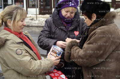 XIX final Wielkiej Orkiestry Swiatecznej Pomocy. Nz...