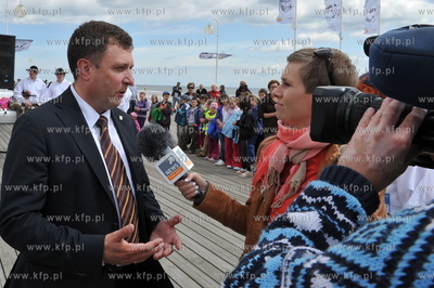 Sopot molo. Otwarcie sezonu letniego 2011 w Sopocie,...