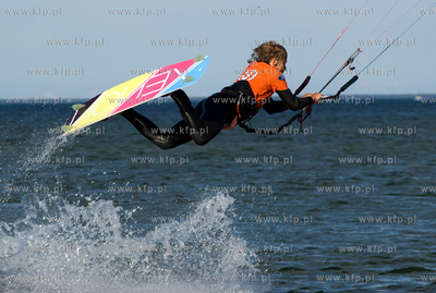 Rewa. II etap zawodow Ford Kite Cup o Puchar Polski...