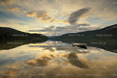 Norwegia.  okolice miejscowosci Rognan w polnocnej...