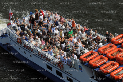 Malgorzata, statek Zeglugi Gdanskiej podczas rejsu...