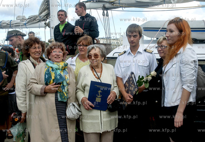 Gdynia. Uroczyste otwarcie Alei Zeglarstwa Polskiego...