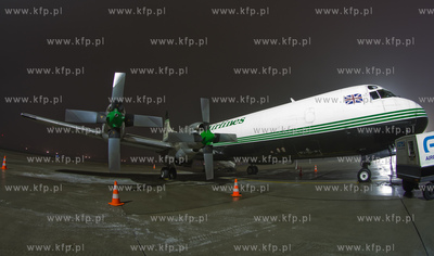 Z gdanskiego lotniska z cargo dla DHL lata jeden z...