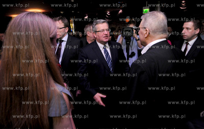 Warszawa, Zlote Tarasy. Premiera filmu Uklad Zamkniety...