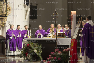 Gdańsk. W Bazylice Mariackiej odbyła się msza w...
