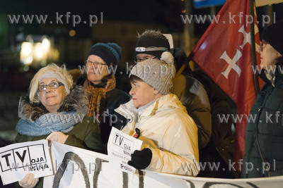 Gdańsk. Protest przeciwko mowie nienawiści przed...