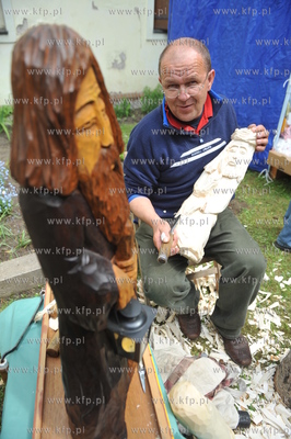 Pomorskie Swieto Produktu Tradycyjnego w Gdansku obok...