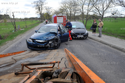 Do zderzenia samochodow osobowych doszlo na ul. Kartuskiej...