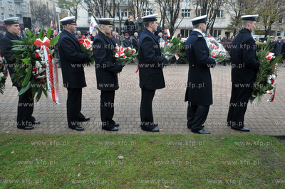Gdynskie Urodziny Niepodleglej.Oficjalne uroczystosci...