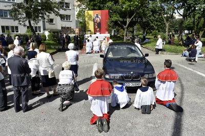 Procesja Bożego Ciała parafii p.w. Maksymiliana Kolbe...