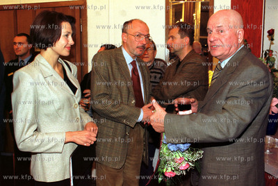 Festiwal Polskich Filmow Fabularnych w Gdyni. Od lewej:...