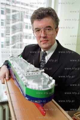 Janusz Szlanta - prezes zarzadu Stocznia Gdynia S.A.21.02.2002fot....