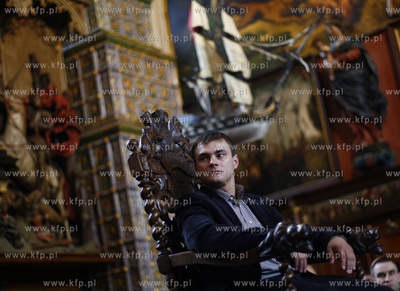 Gdansk. Dwor Artusa. Uroczysta sesja Rady Miasta ,...