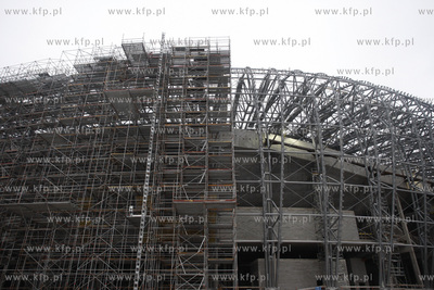 Gdansk. Budowa stadionu pilkarskiego PGE Arena.
29.11.2010
fot....