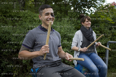 Gdańsk. Dwór Prawdzica w Jelitkowie. Festiwal Świat...