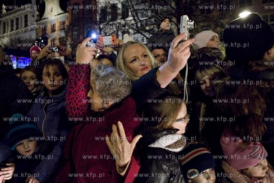 Gdansk. Przywitanie Swietego Mikolaja, parada zaczarowanego...