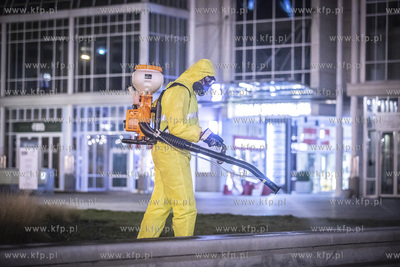 Dezynfekcja  miejsc publicznych ( ławki i przystanki...