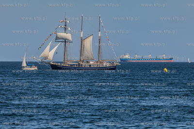 Baltic Sail. Parada żaglowców na Zatoce Gdańskiej....