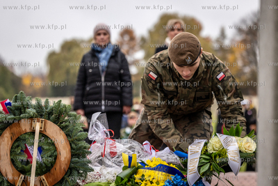 Cmentarz Francuski w Gdańsku - obchody Święta Niepodległosci...