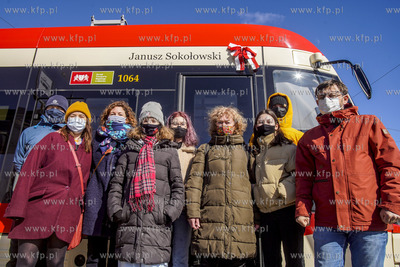 Pętla Chełm. Uroczystość nadania tramwajowi pessa...